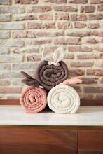 Jollein Cot Spring Knit Art.516-511-66036 Ivory/Coral Fleece