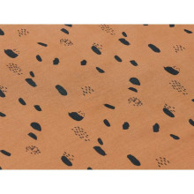 Jollein Duvet Cover Art.003-005-65346 Spot Caramel - Bērnu dabīgas kokvilnas komplekts no 2 daļām