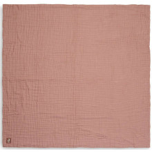 Jollein Cradle Wrinkled Cotton Art.523-511-66042 Rosewood 75x100cm