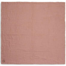 Jollein Cradle Wrinkled Cotton Art.523-511-66042 Rosewood - Antklodė kūdikiui 75x100cm