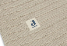 Jollein Cot Pure Knit Art.517-522-67011 Nougat/Velvet GOTS - Детское одеяло из натурального органического хлопка , 100х150см