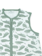 Jollein Muslin Whales Ash Green Art.048-516-65362 90cm