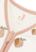 Jollein With Removable Sleeves Art.016-542-66030 Peach - medvilninis miegmaišis rankomis 110cm