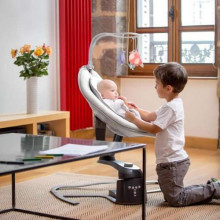 Babymoov Swoon Motion Zink Art.A055008 Atpalaiduojanti kėdė / sūpynės kūdikiui
