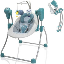 „Babymoov Bubbles Swing Petrol Art.A055011“ Atpalaiduojanti kėdė / sūpynės kūdikiui