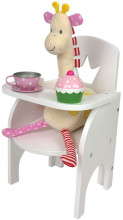 JaBaDaBaDo Dollchair Art.H13085 Деревянный стульчик для кормления для кукол