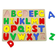 Bino Puzzle ABC  Art.BN88045 Деревянный пазл Алфавит