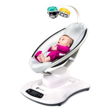 4moms MamaRoo® 4 Art. 16913 Infant Seat - Multi-Plush Revolucionārs šūpuļkrēsliņš/gudras šūpoles