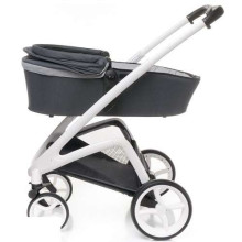 4Baby Cosmo Art.99922 Grey Детская универсальная модульная коляска 3 в 1 в комплекте с аксессуарами