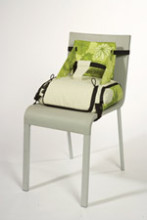 Hoppop Original Flower Power sauskelnių krepšys, kuris virsta vaiko kėdute (krepšys-vaiko kėdutė)