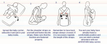 Womar ADVENTURE NR. 1 Рюкзак- переноска предназначен для детей от 4 до 12 месяцев жизни (весом от 5-9 кг)