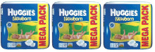 Huggies Newborn GIGA PACK 2.izmērs