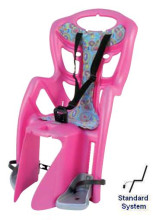 Bellelli Pepe Standard Art.01PPS00017 Pink Детское сиденье для велосипеда