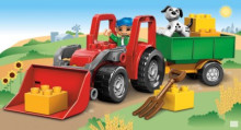LEGO DUPLO Didelio traktoriaus (5647) dizaineris