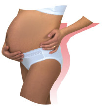 Tonus Elast Donna Art.0111-01 Medicininės elastingos nėščiųjų kelnaitės su apatine juosmens dalimi (baltos)