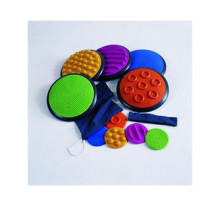 Gonge Tactile Discs Art.000687  Discs of different textures Комплект Текстурных/фактурных дисков (экспозиция)