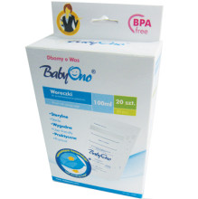 BabyOno Art.1039 Пакеты для сбора и хранения грудного молока,150мл