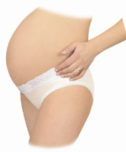 Tonus Elast Donna Art.0111-01  Medicīniskās elastīgās pirmsdzemdību biksītes ar pazeminātu jostas vietu (baltas)