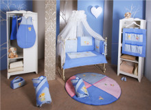 FERETTI комплект детского постельного белья 'Romeo Blue Prestige' GRANDE PLUS 8 