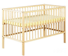 Klups Radek X(Frank) Wooden baby bed 120x60cm