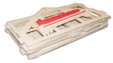 WG 177427 straipsnis Spalvota sekcija su 3 aukštais - kotedžas 97cm
