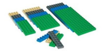 Lego Art.9079 Education Duplo Маленькие строительные пластины 