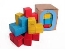 „Eco Toys“ 40000 str. Mediniai kaladėlės - mažasis mąstytojas