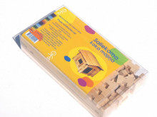 Eco Toys Art.10001 Детская деревянная игрушка -Складной  Домик
