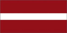 Латвийский флаг (150x75 см)