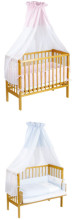 Klupš Piccolo Wooden baby bed