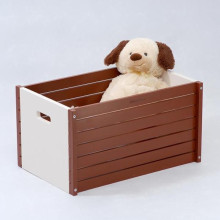 „Timberino BOXIS 704 Cream Chocolate“ moderni žaislų dėžutė - lentyna
