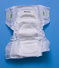 Подгузники Merries L (Мерриес)  58 шт. для новорожденных - экологические подгузники