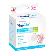 BabyOno Art.847 silikono krūtinės dangtelis (S)