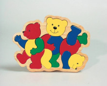 Goki Art.VGHP003 puzzle 'Happy Bears'