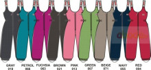 „Huppa Winter 2011-2012“ „Huppa Marlin“ vaikiškos kelnės su aukštu viduriu 160g 2136AW11 Pink 013