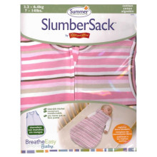 Summer Infant Breath Easy Slumber Sack - Cotton Candy - L (5-10kg)