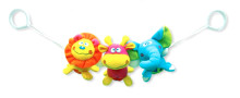 Baby Mix Art.8203  Погремушка для Коляски с мягкими игрушками