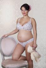 Bogema Lingerie Art. 29855 Rožių ir drugelių prieš / po gimdymo kelnaitės