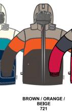 „Huppa Winter 2012“ „Huppa Alexander“ vaikų vėjavaikė 200g 1104AW11 Ruda / oranžinė 721
