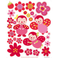Babycalin  Bed cover  DIM DAM DOUM  -  COCCINELLE  2011  ROU404101