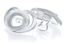 „Tommee Tippee CTN Soft 433208“ anatominis silikoninis čiulptuko ėdalas su žiedu 2 vnt. 3-6 mėnesiai