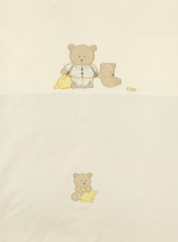FERETTI 2012 - Vaikų patalynės komplektas „Sleepy Bears Blue Purista“ TERZETTO 3