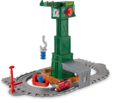 Fisher Price 2013 Thomas and Friends Cranky At the Docks  R9112 Tomas un draugi-dzelzcels-krans
