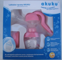AKUKU A0140 Pink manual breast pump