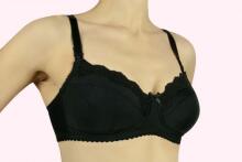 „Bogema Lingerie Art.37999“ juodos rožės motinystės / slaugos liemenėlė su nusegamu diržu