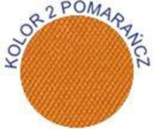 WOMAR 26602 Oranžinis 2 dalių vežimėlio miegmaišis su avies vilna arba poliariniu pamušalu Nr.20