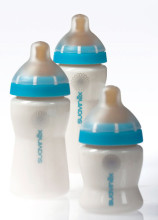 Suavinex Art.3265104 Vaikų maitinimo buteliukas su latekso čiulptuku (360 Ml)