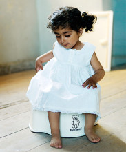 Babybjorn Potty Chair Art.055221 White  Maksimāli komfortābls bērnu podiņš