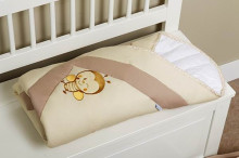 FERETTI Layette 85 BANANA Bee Honey конвертик одеялко для новорождённого 85х85 см