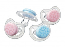 Tommee Tippee Closer to Nature Pacifier Air Flow 0-3 Months BPA Free Girl Colors Силиконовая соска 2 шт. (0-3мес.)
